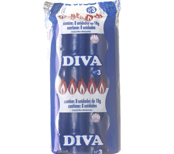 VELA DIVA 3 AZUL