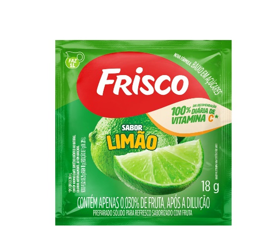 Refresco Frisco sabor Limão 18g