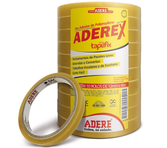 FITA ADES ADERE ADEREX MEL 12MM X 40M