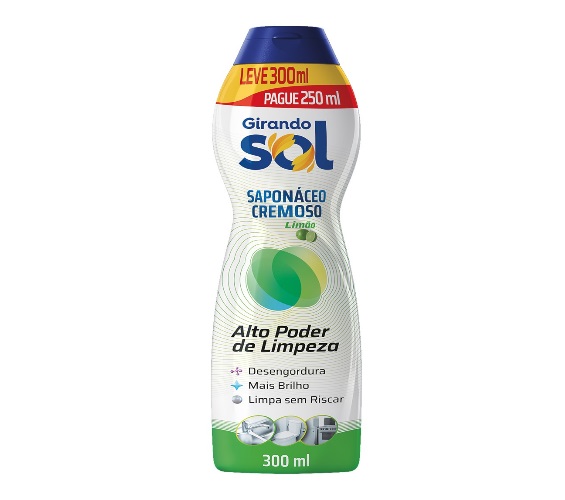 SAPONACEO CREM GIRANDO SOL LIMAO 