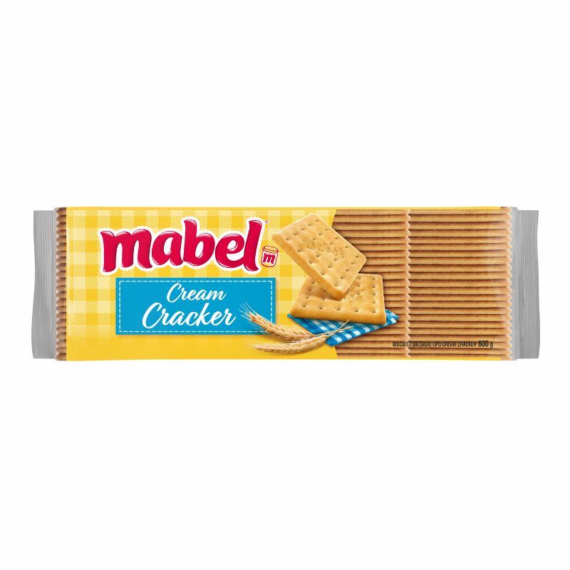 Biscoito Mabel Cream Cracker 600g