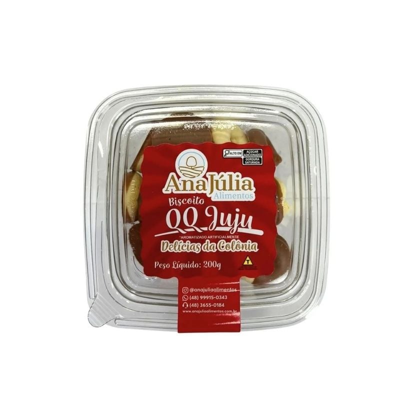 Biscoito Ana Júlia Pote 200g