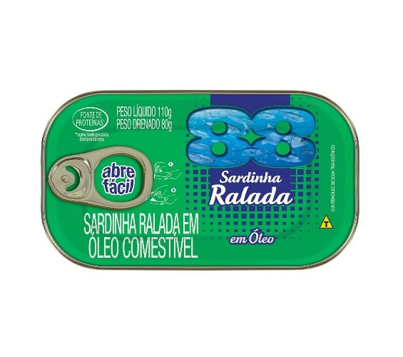 SARDINHA 88 RALADA OLEO