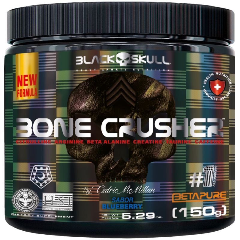 Suplemento Alimentar Black Skull Bone Crusher 150g
