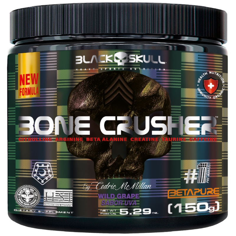 Suplemento Alimentar Black Skull Bone Crusher 150g