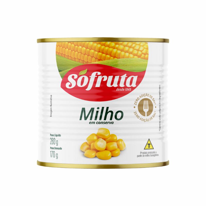 Milho Verde Só Fruta Lata 170g