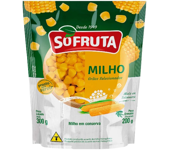 Milho Verde Só Fruta Sachê 170g