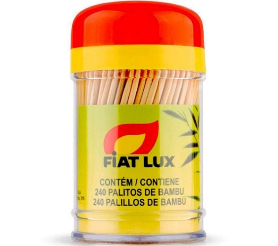 Palito de Dente Paraná Bambu Potinho com 240 Unidades