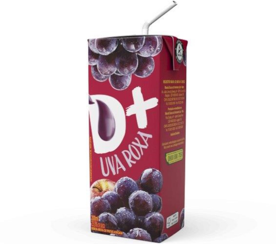 Bebida Fruta D+ Uva Roxa 200ml