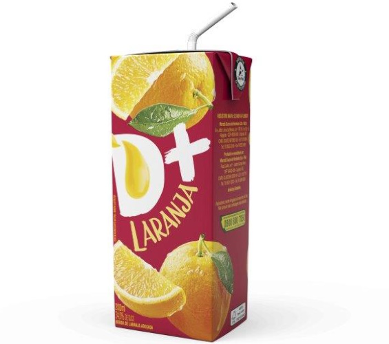 Bebida Fruta D+ Laranja 200ml