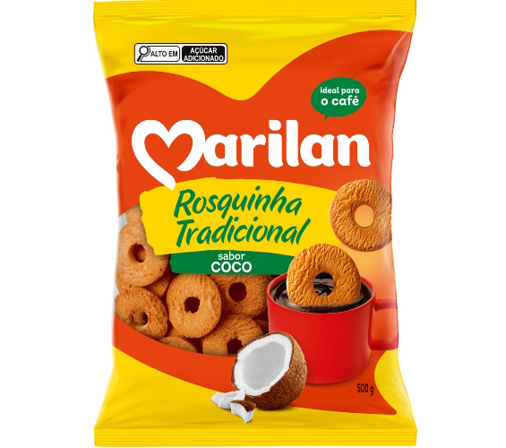 Biscoito Marilan Rosquinha Coco Tradicional 500g
