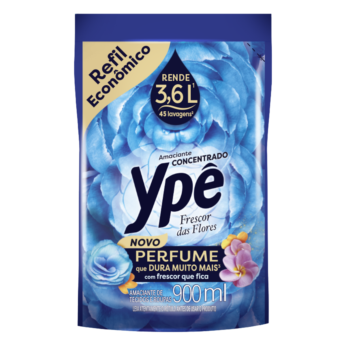 Amaciante Ype Concentrado Blue Garden Refil 900ml