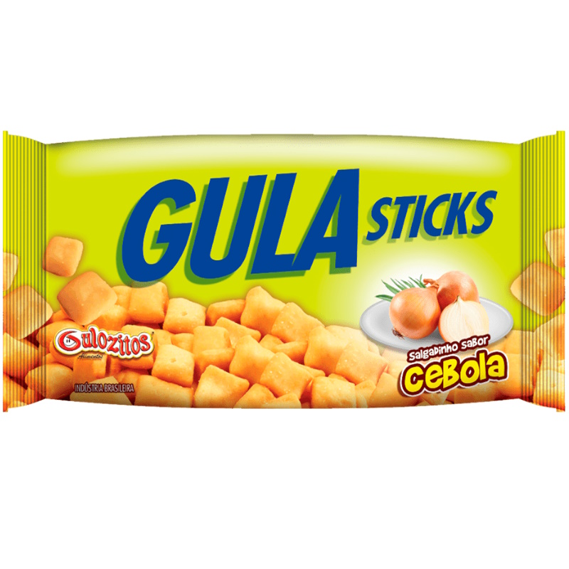 Salgadinho Gulozitos Gula Sticks Cebola 50g
