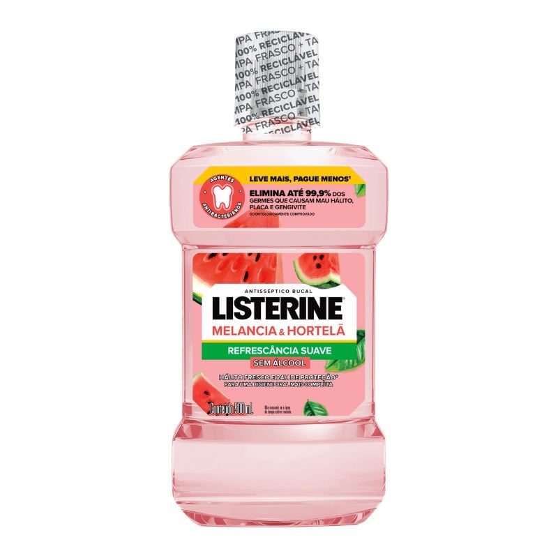 ANTISS BUC LISTERINE MELANCIA & HORTELA