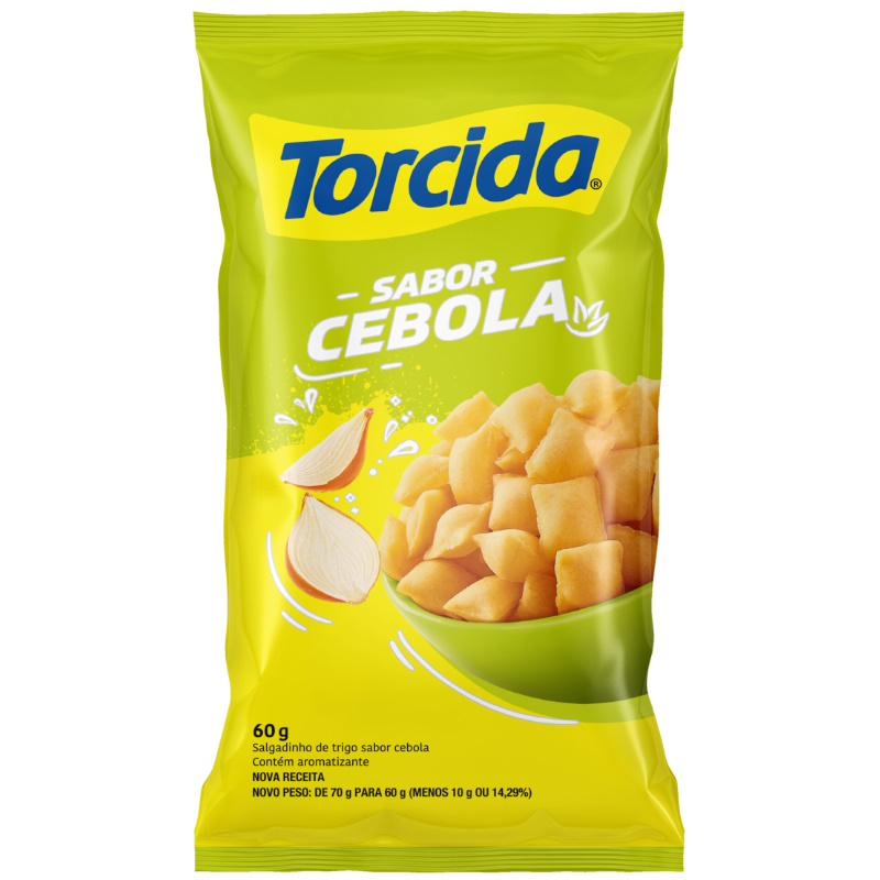 Salgadinho Torcida sabor Cebola 60g