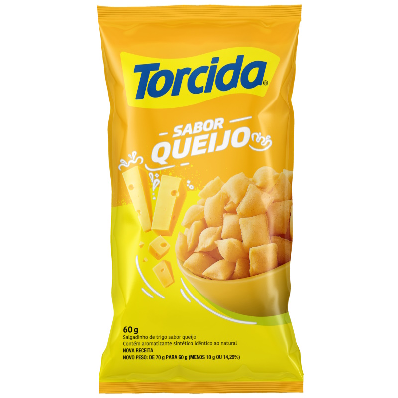 Salgadinho Torcida sabor Queijo 60g
