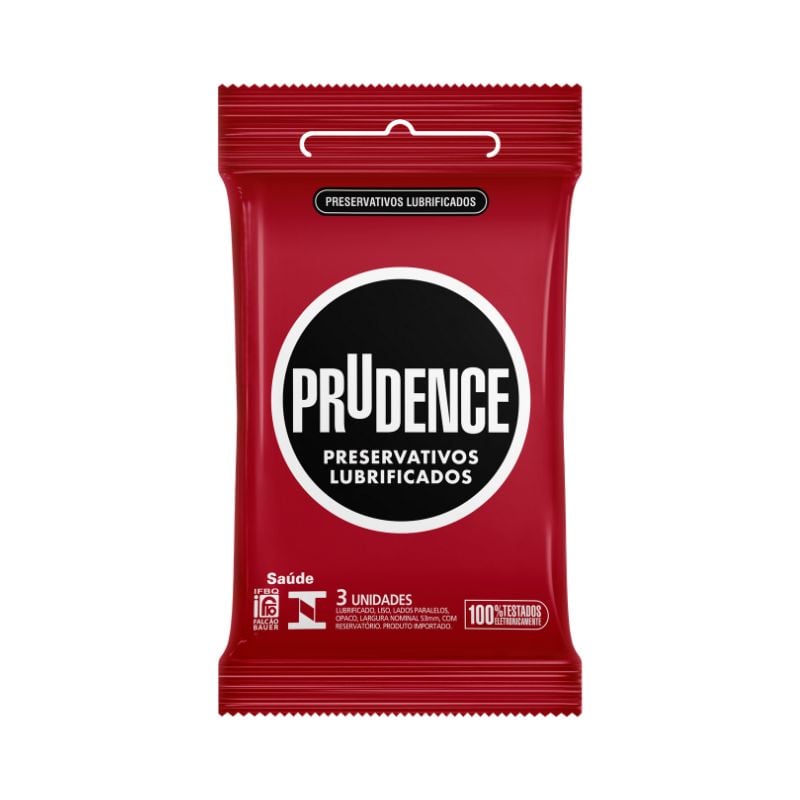 Preservativo Prudence Lubrificados 3'S