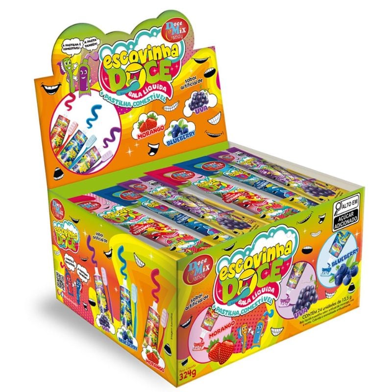 BALA LIQ DOCE MIX ESCOV DOCE + PASTILHA