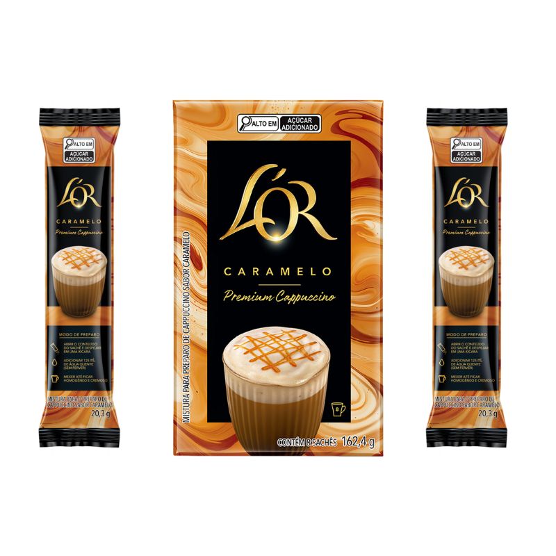 Cappuccino Solúvel Tradicional Melitta Lata 200g