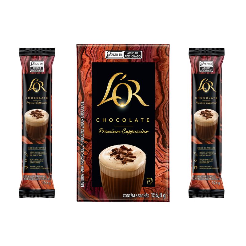 Cappuccino Solúvel Tradicional Melitta Lata 200g