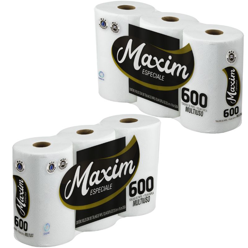 TOALHA PAP MAXIM ESPECIALE FL DUPLA MULT