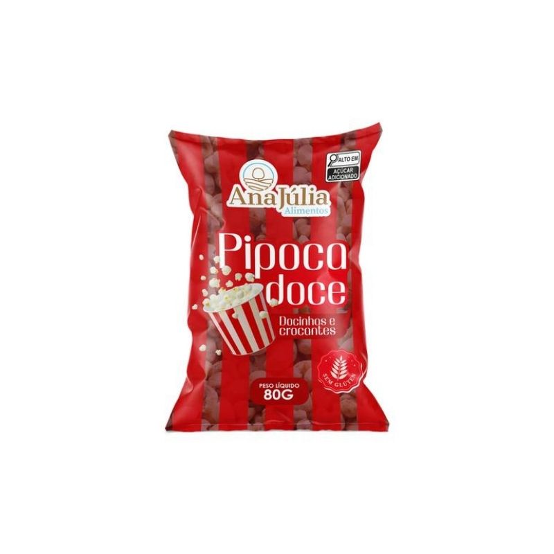 Pipoca Doce Ana Julia 80g