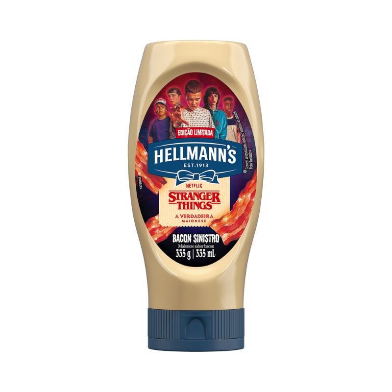 Maionese Hellmann s Bacon Sinistro 335g