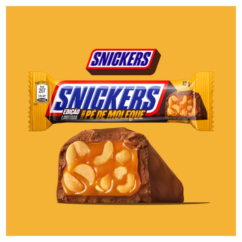 Chocolate Snickers Pé de Moleque 42g