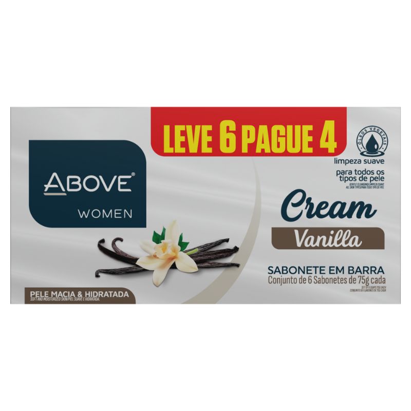 SAB ABOVE WOMEN CREAM VANILLA PACK L6 P4