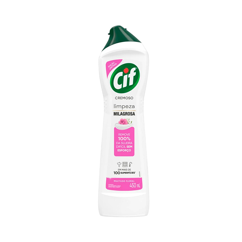 Limpador Cif Cremoso Floral 450ml