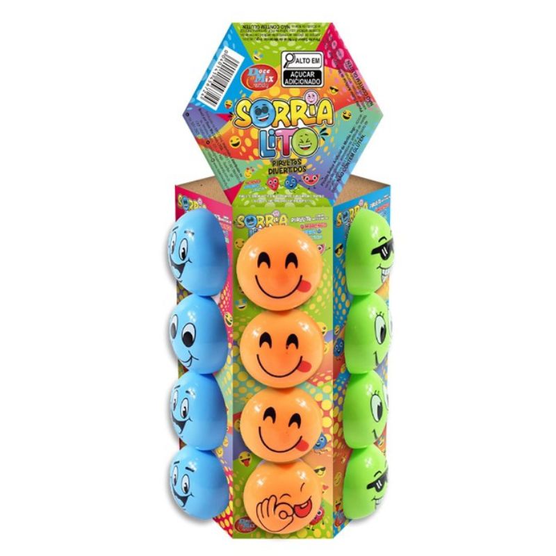 PIRULITO DOCE MIX SORRIA LITO FRUTA SORT