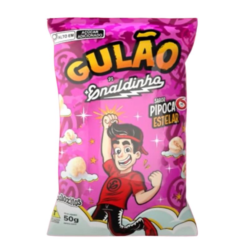 PIPOCA DOCE GULOZITOS GULAO ENALDINHO
