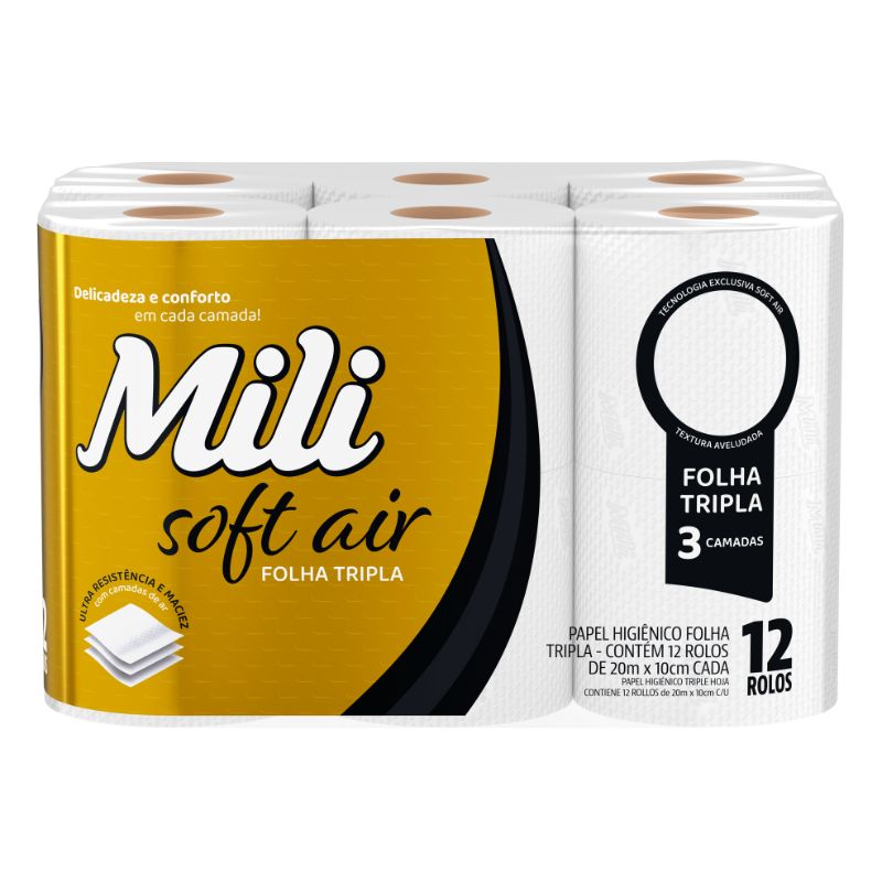 PAPEL HIG MILI SOFT AIR FL TRIP NEUT 20M
