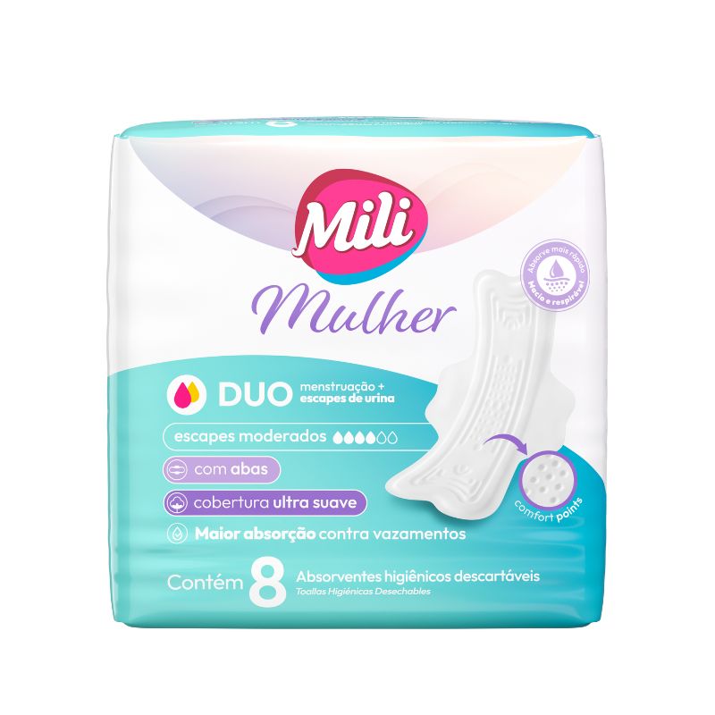 ABS MILI MULHER C/ ABAS DUO