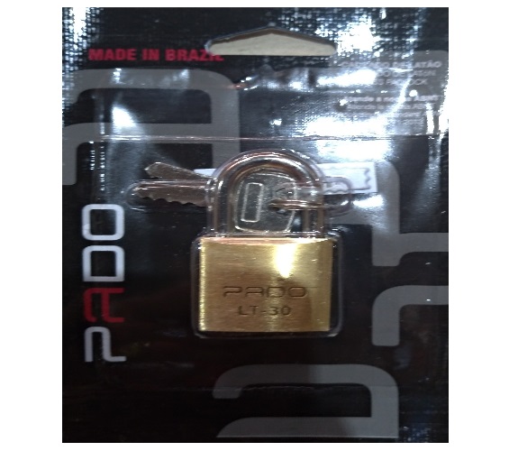 CADEADO PADO SM E 30 CARTELA