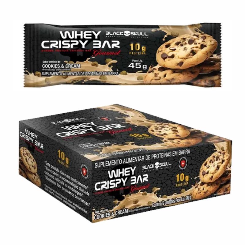SUPL ALIM BLACK SKULL WHEY CRISPY COOKIE