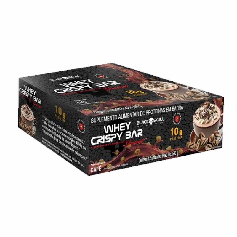 SUPL ALIM BLACK SKULL WHEY CRISPY CAFE
