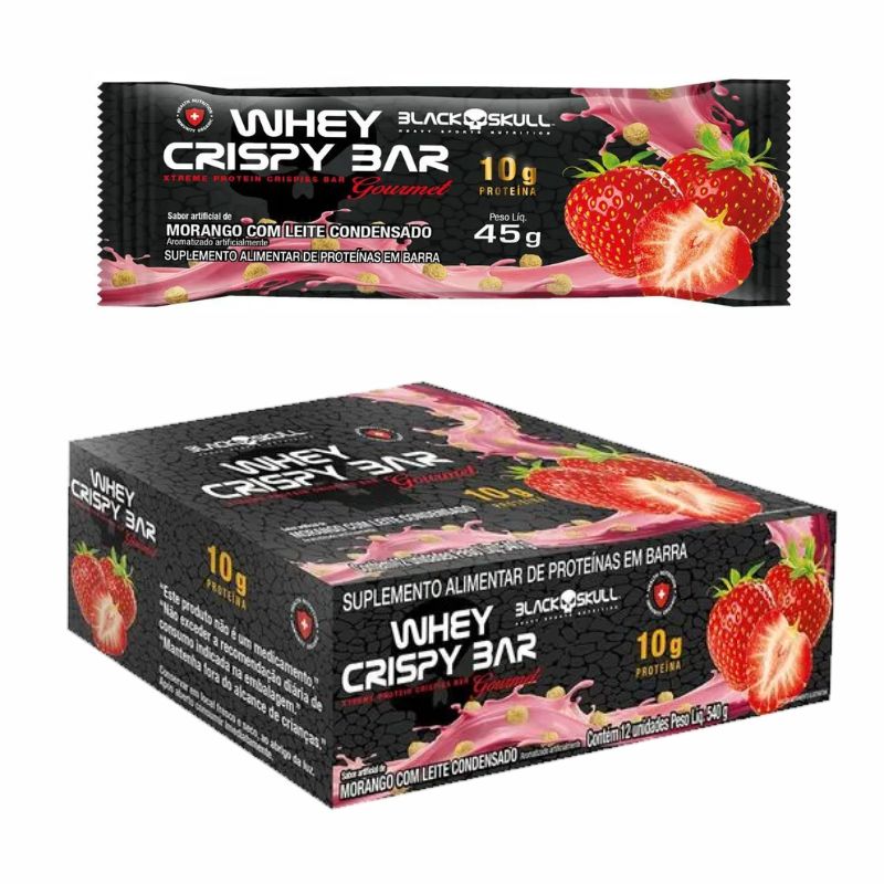 SUPL ALIM BLACK SKULL WHEY CRISPY MRG