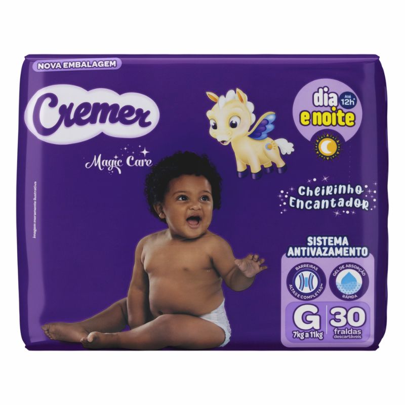 FRALDA DEC CREMER MAGIC CARE G