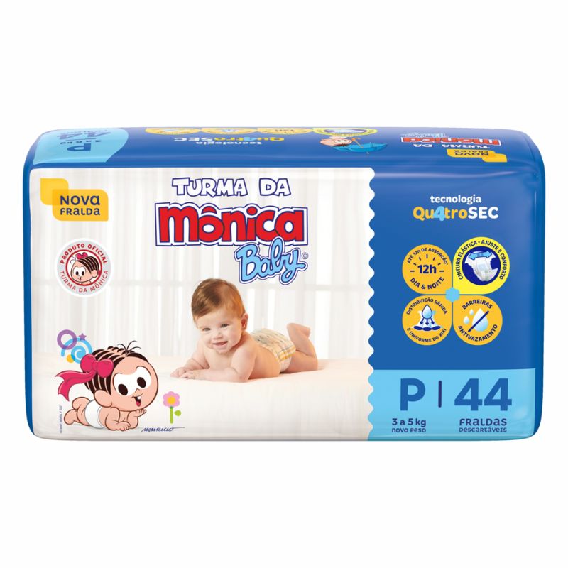 FRALDA DEC TURMA MONICA BABY P