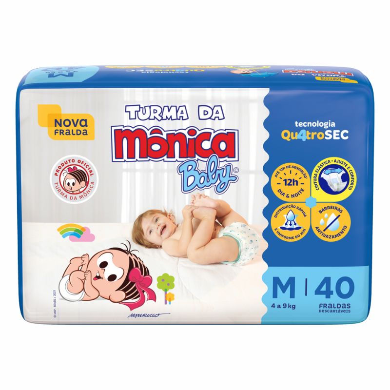 FRALDA DEC TURMA MONICA BABY M