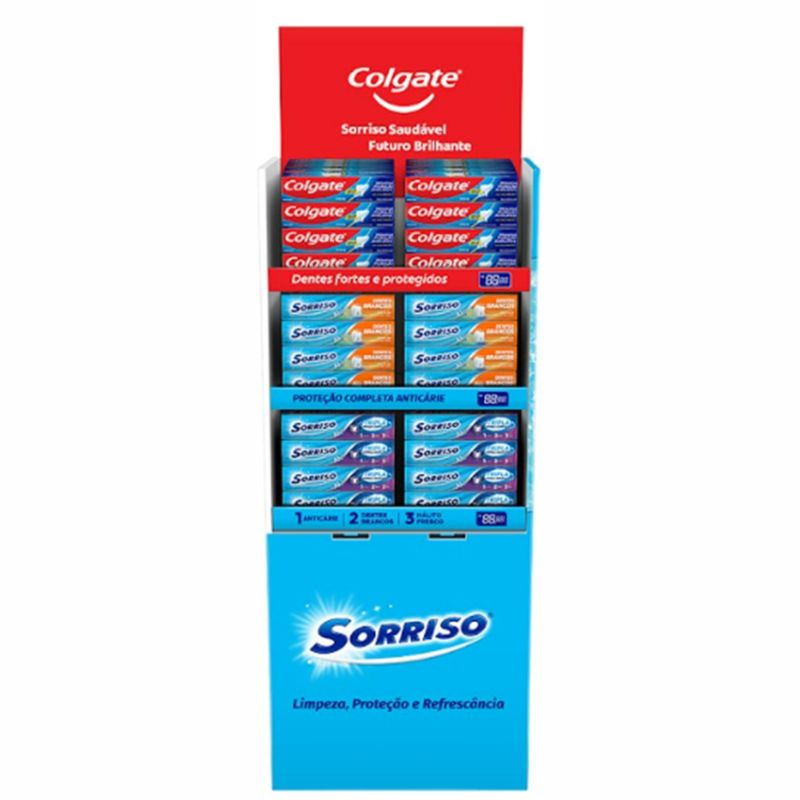 DISPLAY COLGATE+CR DT COLGATE & SORRISO