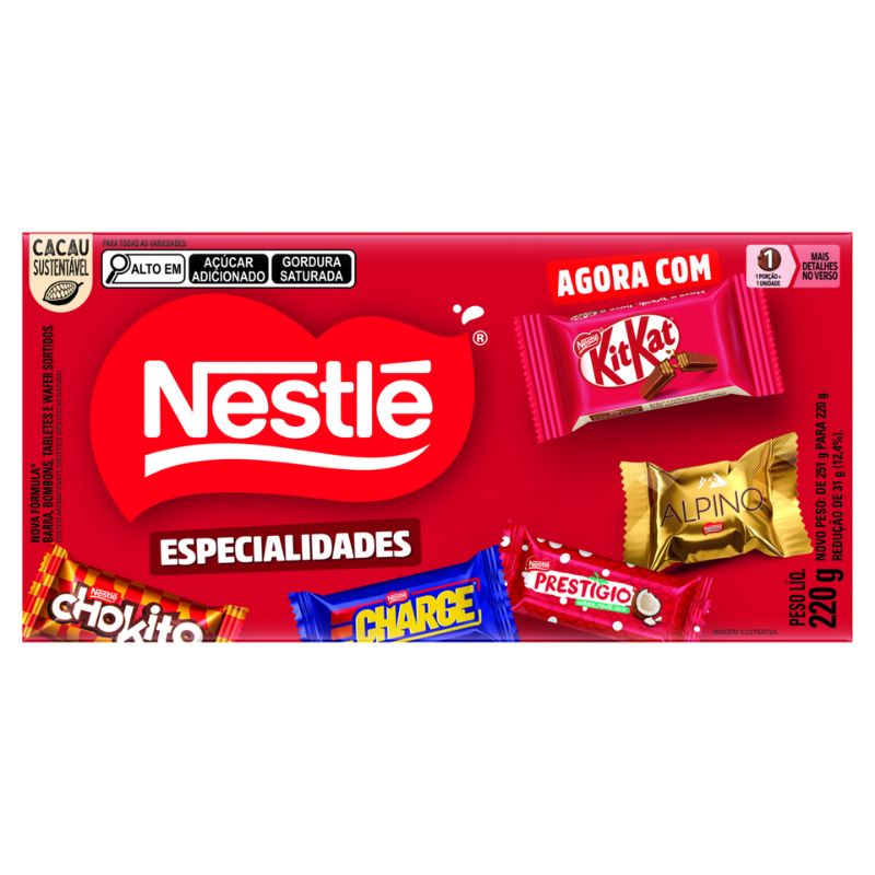BOMBOM NESTLE ESPECIALIDADES CX