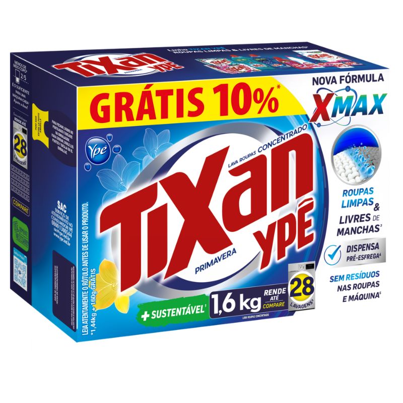 LAVA ROUPA PO TIXAN YPE PRIM GRTS 10% CX