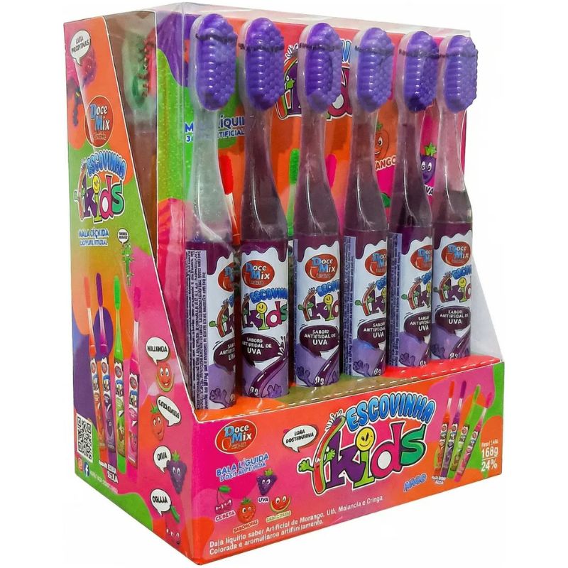 BALA LIQ DOCE MIX ESCOVINHA KIDS FRT SRT