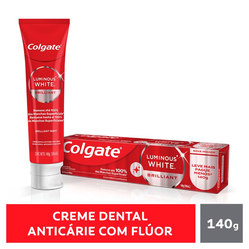 CR DT COLGATE LUMINOUS WHITE BRILLIANT