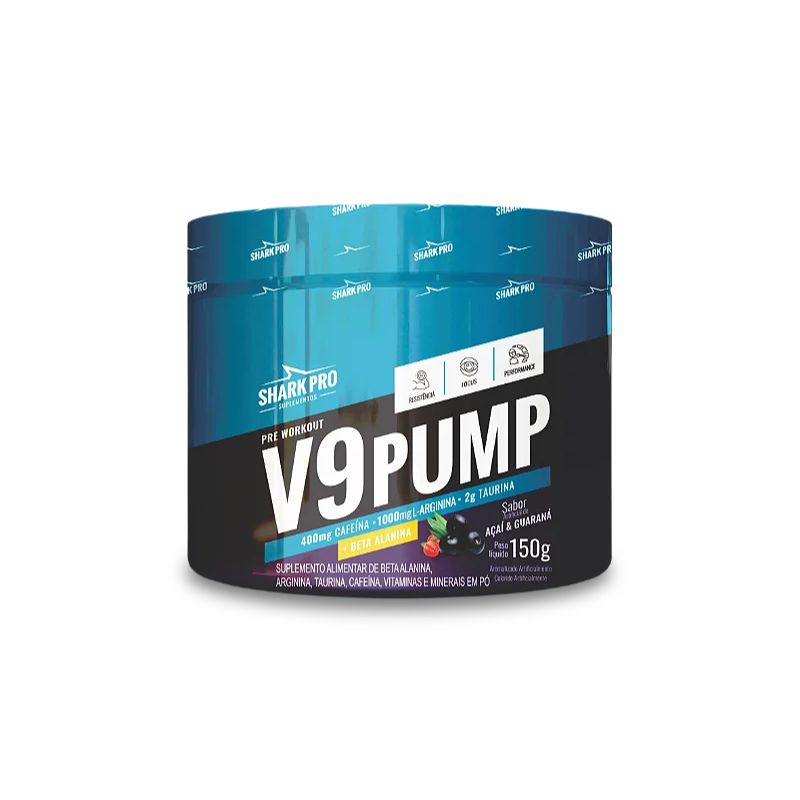 SUPL ALIM SHARK PRE TRE V9 PUMP ACAI & G