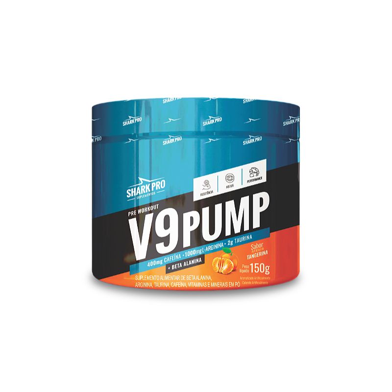 SUPL ALIM SHARK PRE TRE V9 PUMP TANGERIN