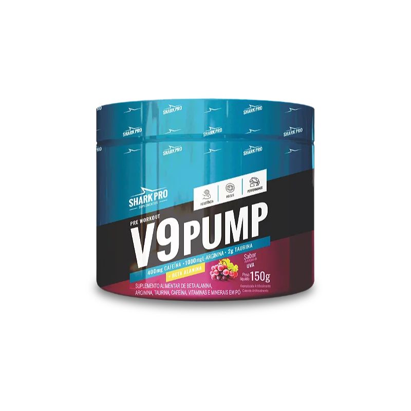 SUPL ALIM SHARK PRE TRE V9 PUMP UVA