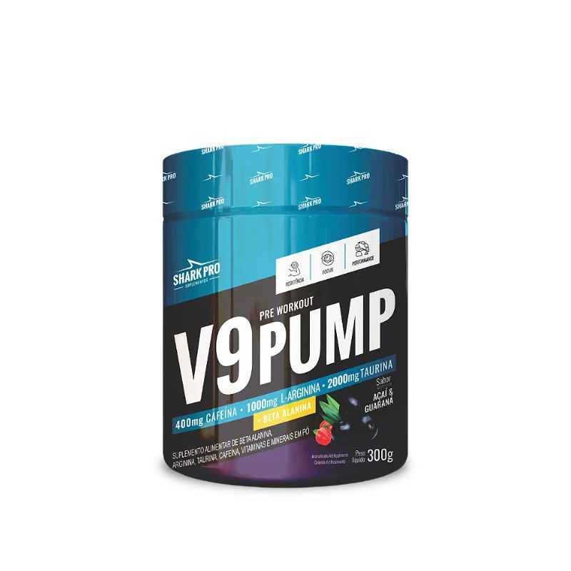 SUPL ALIM SHARK PRE TRE V9 PUMP ACAI & G